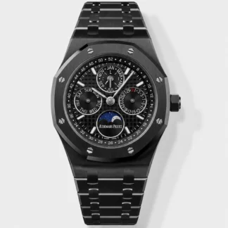 Audemars Piguet Royal Oak Perpetual Calendar Super Clone Black Ceramic Watch - view 1