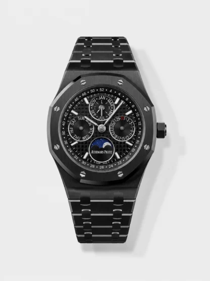 Audemars Piguet Royal Oak Perpetual Calendar Super Clone Black Ceramic Watch - view 1