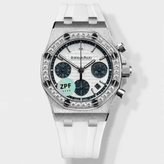 Royal Oak Chrono 26231 Steel Casing Rubber Strap Super Clone Watch - view 1