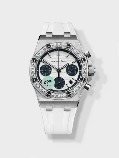 Royal Oak Chrono 26231 Steel Casing Rubber Strap Super Clone Watch - view 1