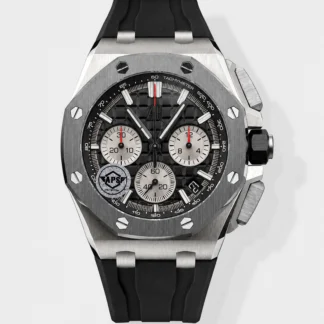 Royal Oak Offshore Chronograph 26420 Black Dial Super Clone Watch - view 1