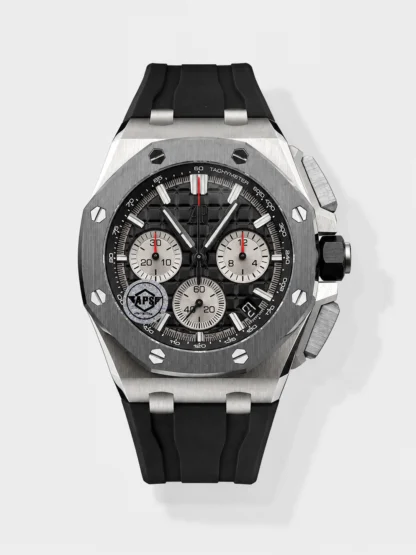 Royal Oak Offshore Chronograph 26420 Black Dial Super Clone Watch - view 1
