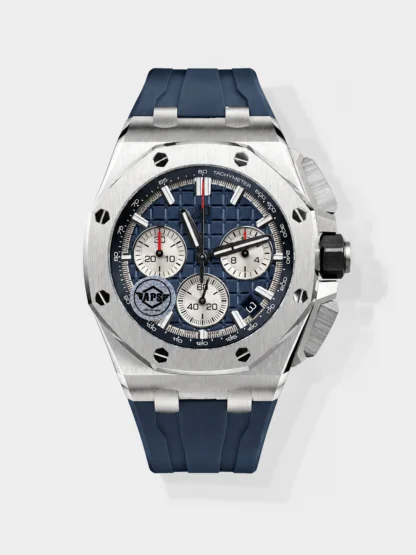 Royal Oak Offshore Chronograph 26420 Titanium Blue Dial Super Clone Watch - view 1