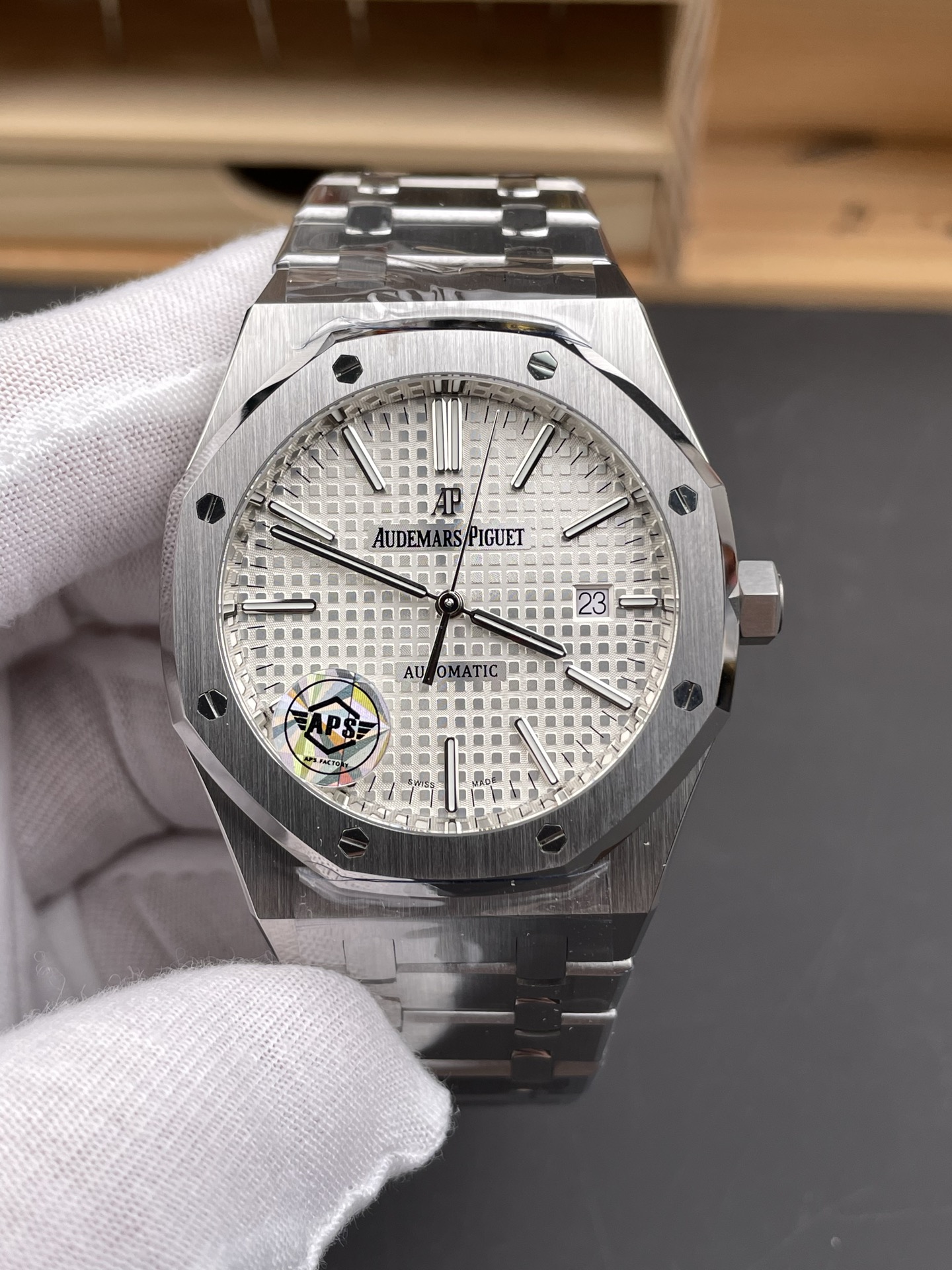 Audemars Piguet Royal Oak 41MM Steel Dial 904L Steel CALIBRE 4302 Movement 1:1 Mirror Super Clone - view 2