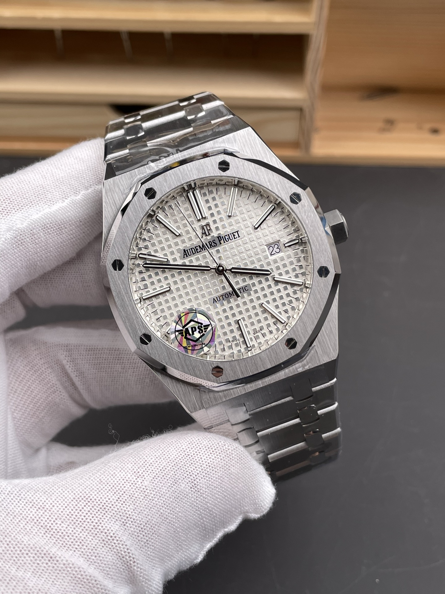 Audemars Piguet Royal Oak 41MM Steel Dial 904L Steel CALIBRE 4302 Movement 1:1 Mirror Super Clone - view 4