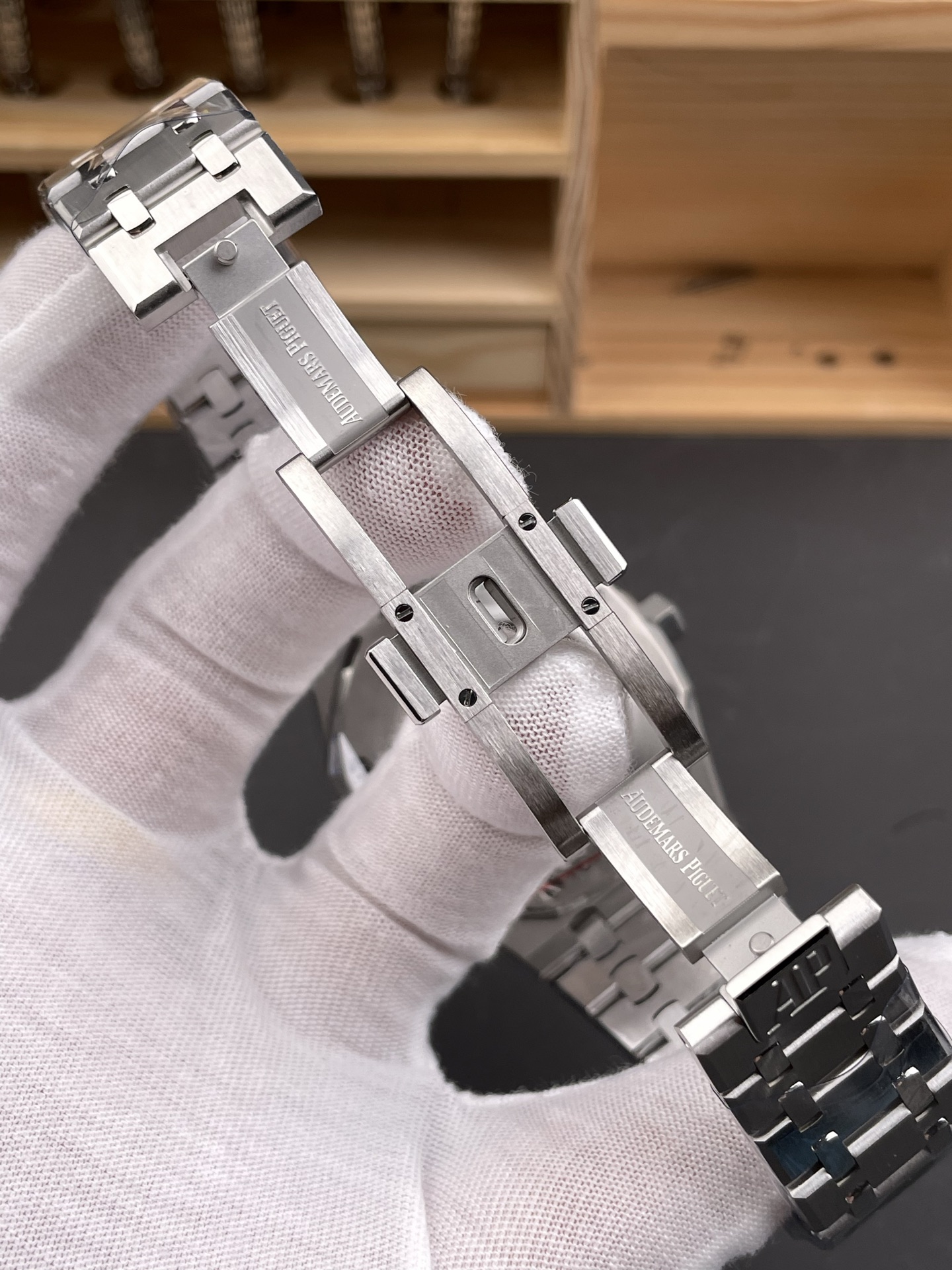 Audemars Piguet Royal Oak 41MM Steel Dial 904L Steel CALIBRE 4302 Movement 1:1 Mirror Super Clone - view 8