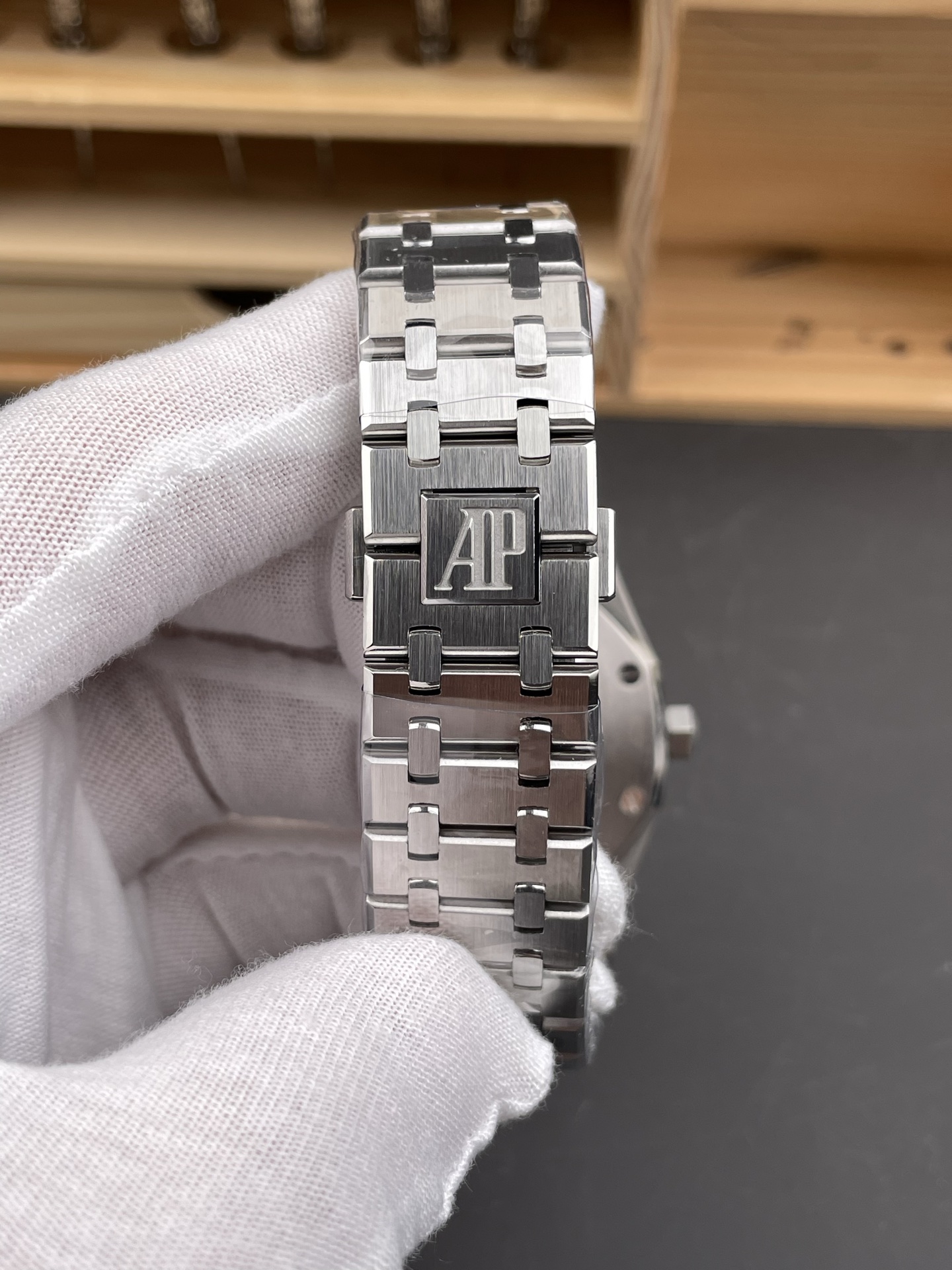 Audemars Piguet Royal Oak 41MM Steel Dial 904L Steel CALIBRE 4302 Movement 1:1 Mirror Super Clone - view 9