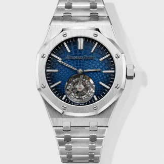 Audemars Piguet Super Clone Royal Oak Flying Tourbillon 41mm Blue Dial Watch - view 1