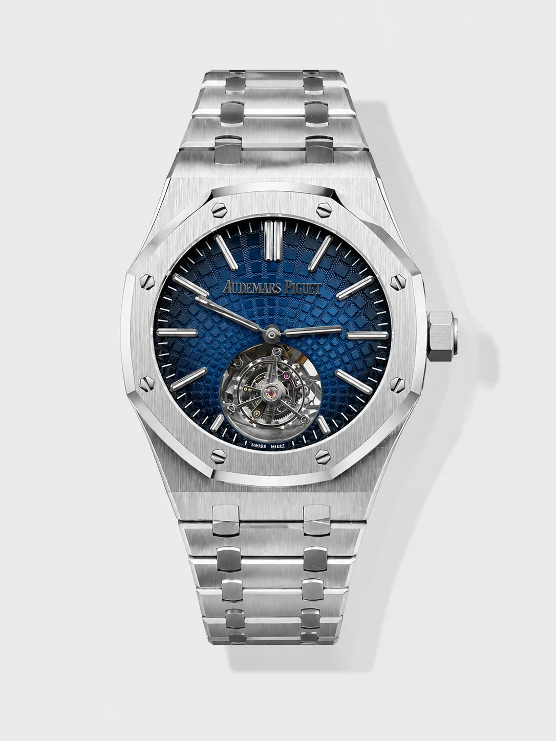 Audemars Piguet Super Clone Royal Oak Flying Tourbillon 41mm Blue Dial Watch - view 1