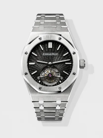 Audemars Piguet Super Clone Royal Oak Flying Tourbillon 41mm Grey Dial Watch - view 1