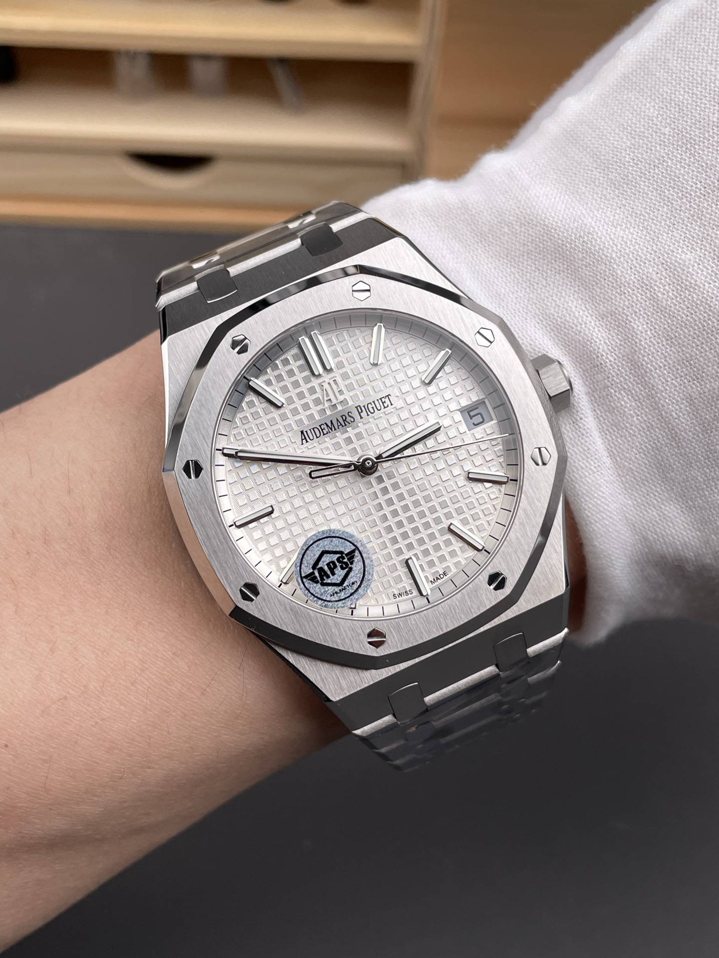 Audemars Piguet Royal Oak 41MM Steel Dial 904L Steel - 1:1 Mirror Super Clone - view 10