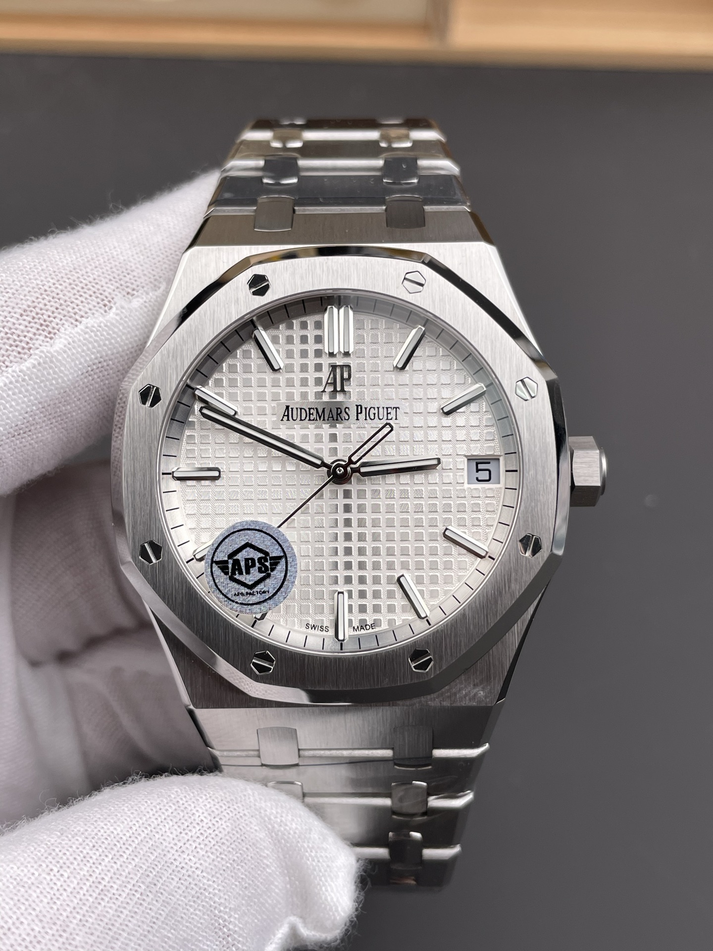 Audemars Piguet Royal Oak 41MM Steel Dial 904L Steel - 1:1 Mirror Super Clone - view 2