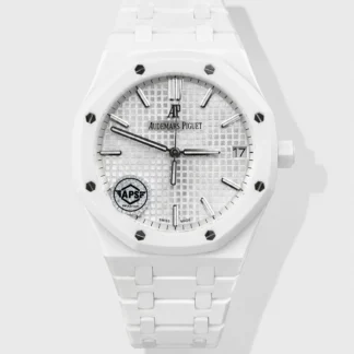 Audemars Piguet Royal Oak 15500 White Ceramic Super Clone Watch - view 1