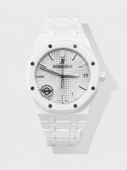 Audemars Piguet Royal Oak 15500 White Ceramic Super Clone Watch - view 1