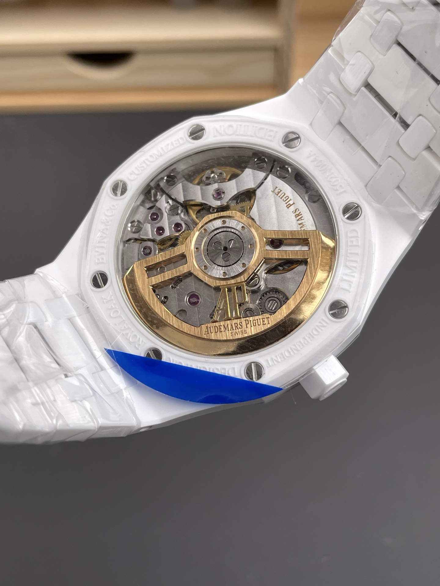 Audemars Piguet Royal Oak 15500 White Ceramic Super Clone Watch - view 5