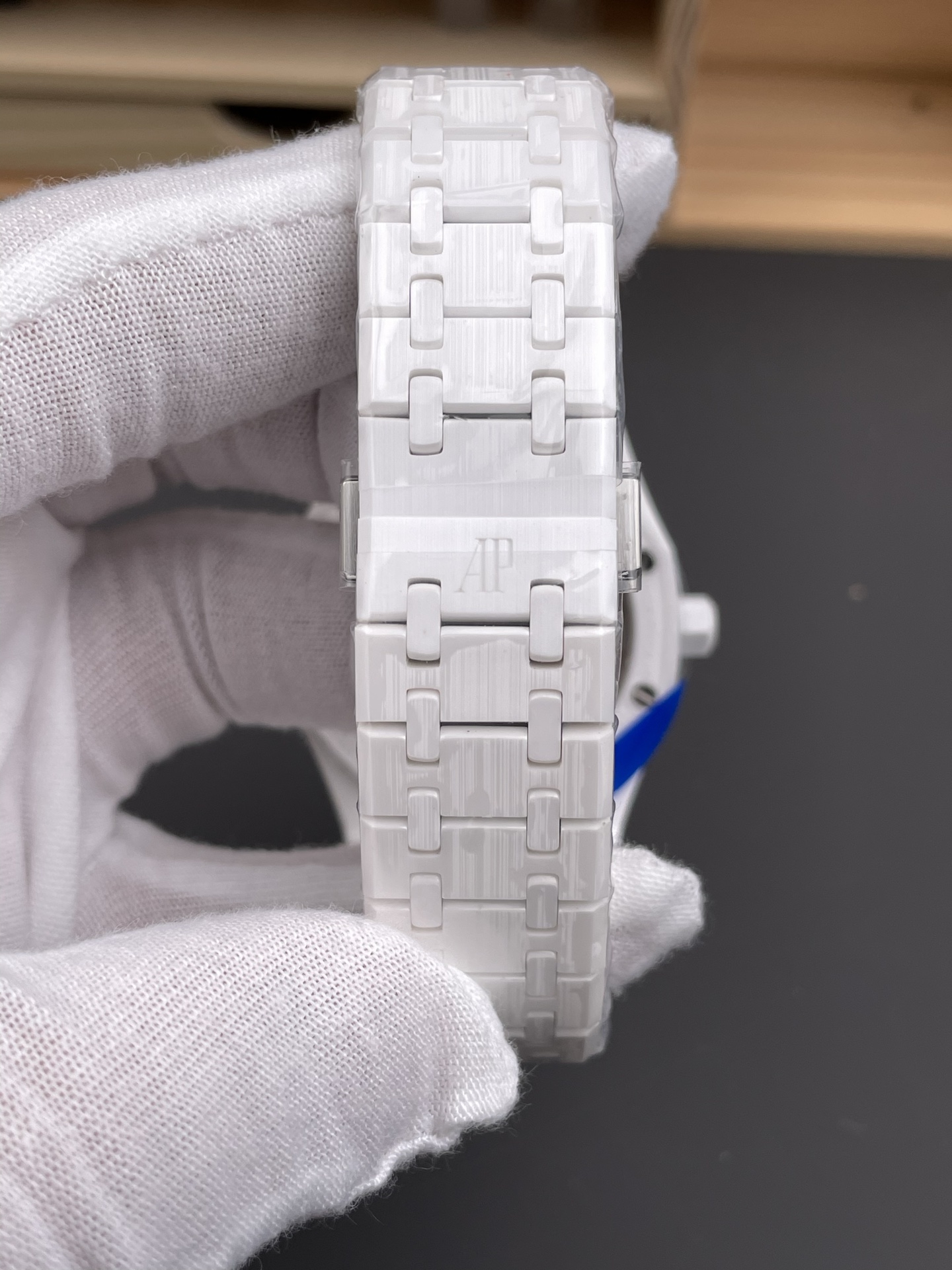 Audemars Piguet Royal Oak 15500 White Ceramic Super Clone Watch - view 9