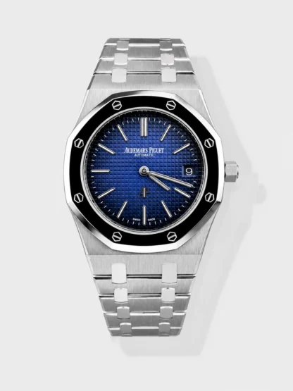 Audemars Piguet Royal Jumbo Oak Extra Thin Swiss Super Clone - 1:1 Mirror Watch Titanium Casing - view 1