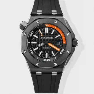 Audemars Piguet Royal Oak Offshore Ceramic Super Clone Watch Black Dial Cal.3102 Movement - view 1