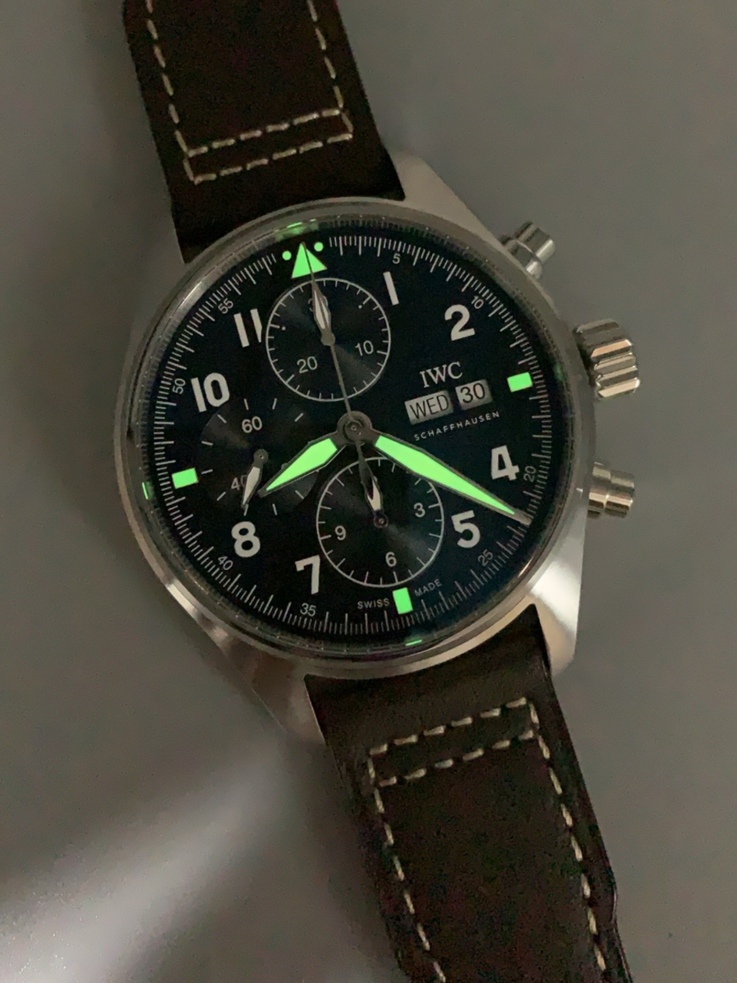 IWC “Spitfire” Pilot’s Chronograph - 1:1 Top-Tier Super Clone - view 10