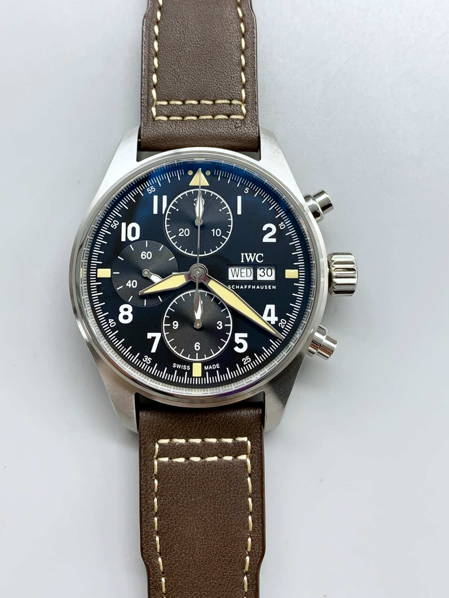 IWC “Spitfire” Pilot’s Chronograph - 1:1 Top-Tier Super Clone - view 2