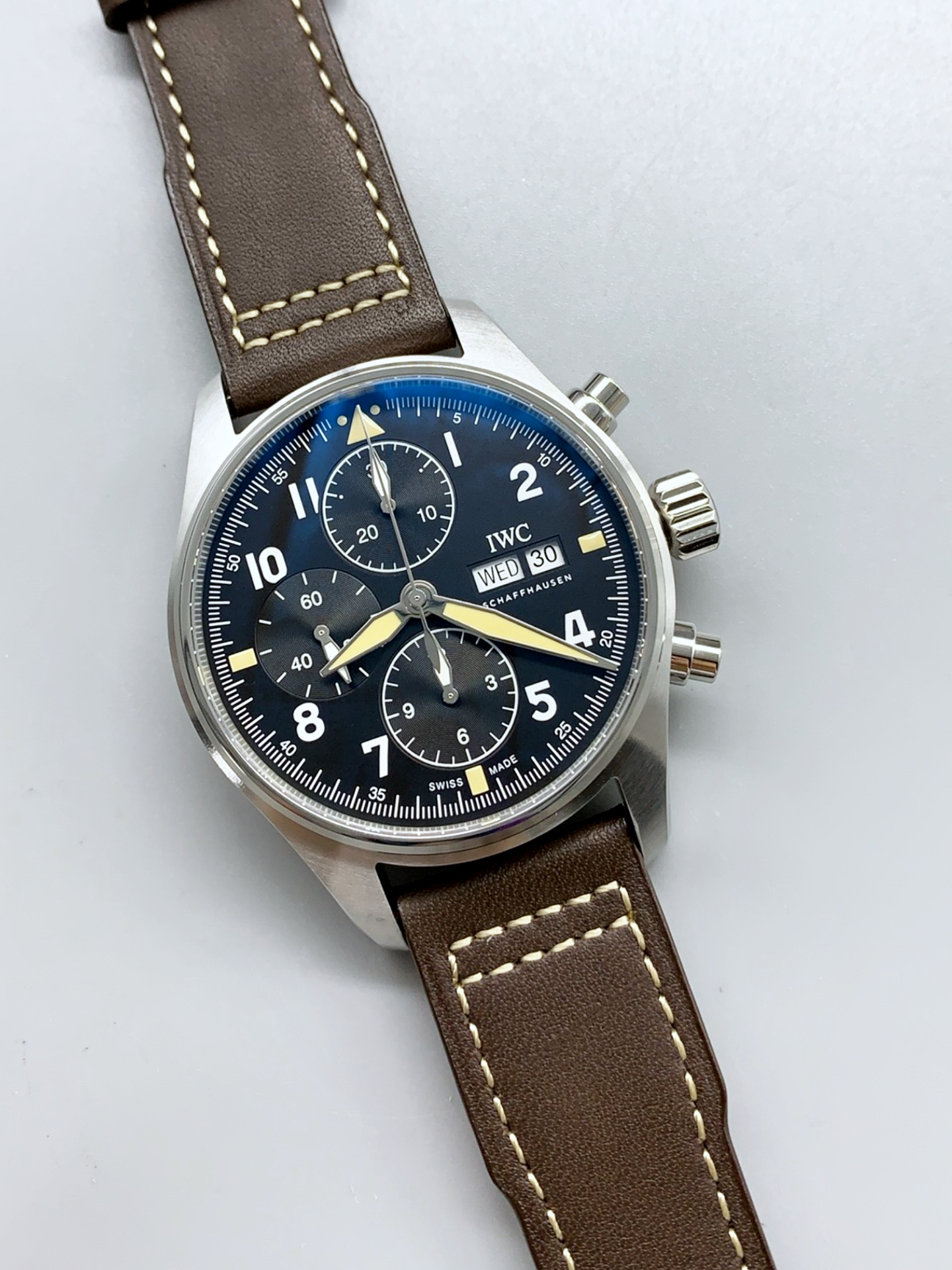 IWC “Spitfire” Pilot’s Chronograph - 1:1 Top-Tier Super Clone - view 4
