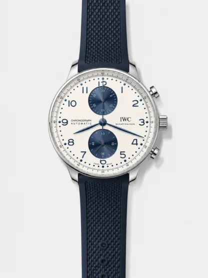 IWC Portugieser Chronograph (Stainless Steel Case / White Dial) - Swiss Super Clone (Top-Tier 1:1 Reproduction) - view 1