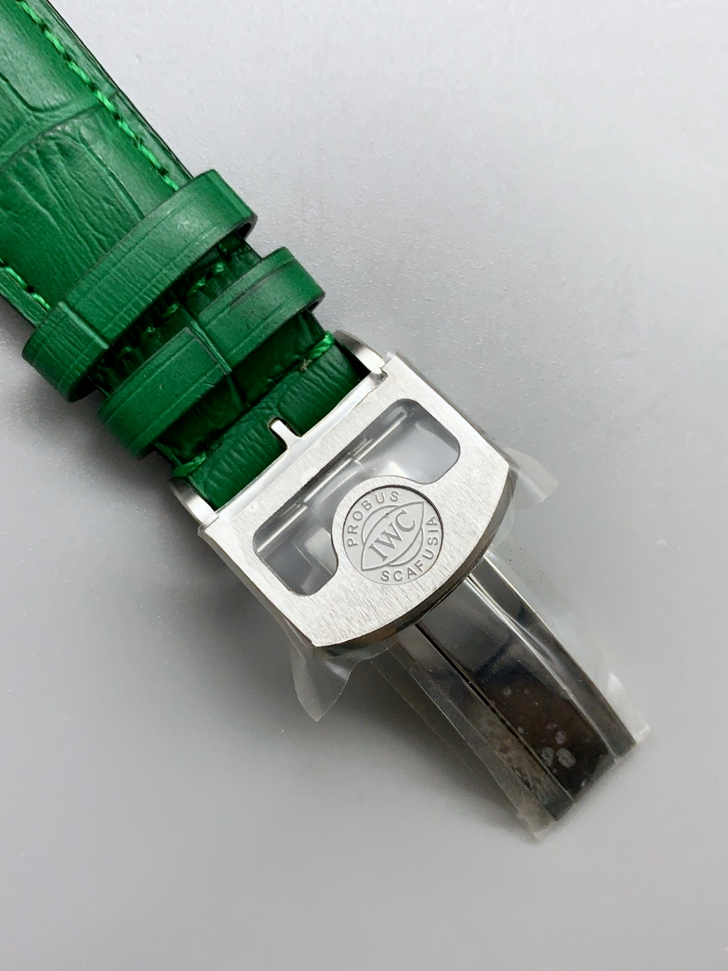 IWC Portugieser Series - Swiss 1:1 Top-Tier Super Clone Watch (Green Dial / Stainless Steel Case) - view 9