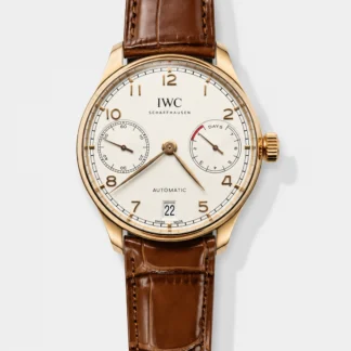 IWC Portugieser IW500701 Swiss Automatic Watch in White Dial - Updated 1:1 Mirror Super Clone - view 1