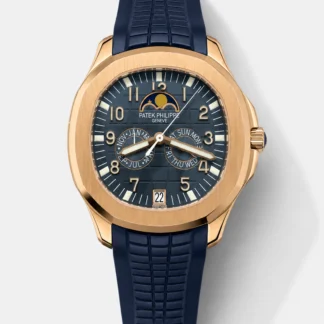 Patek Philippe Super Clone Aquanaut 5261R Swiss in Rose Gold - 1:1 Mirror Edition - view 1