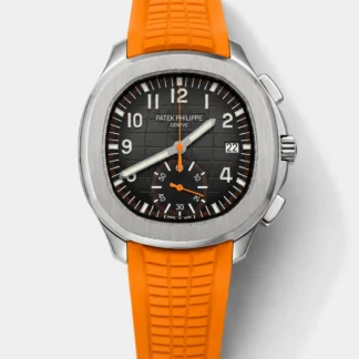 Patek Philippe Aquanaut 5968 Chronograph Orange Strap Super Clone Watch