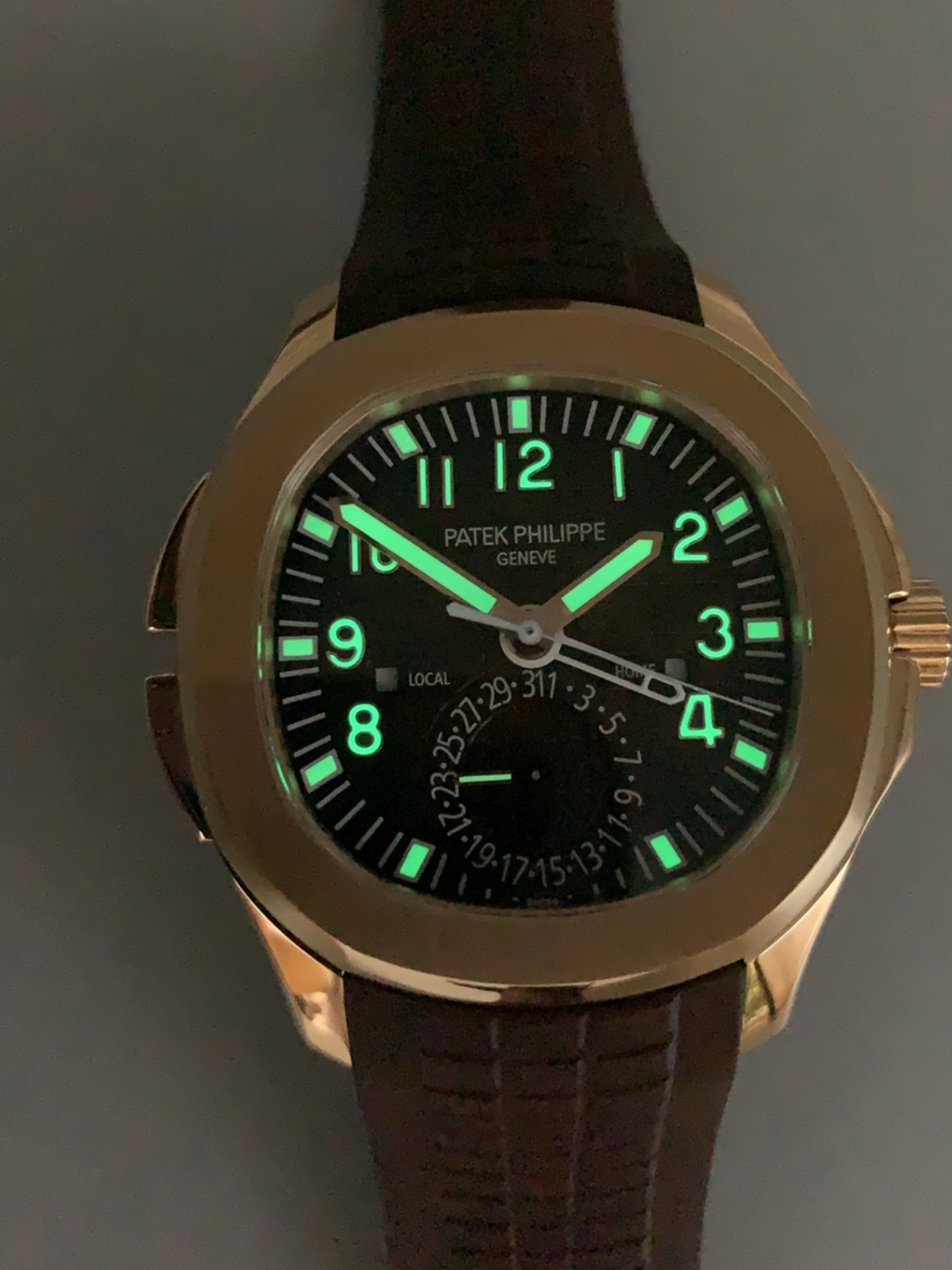 Patek Philippe Super Clone Aquanaut 5164R Rose Gold Swiss Watch - view 10