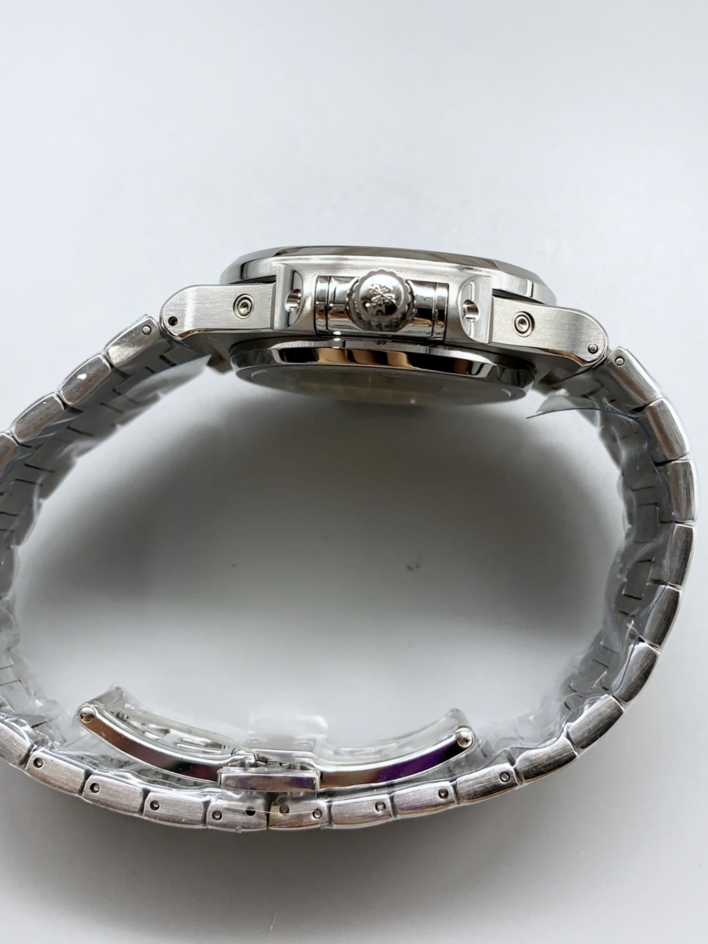 Patek Philippe Nautilus 5740 Perpetual Calendar Stainless Steel Purple Dial Swiss Super Clone Watch - view 6