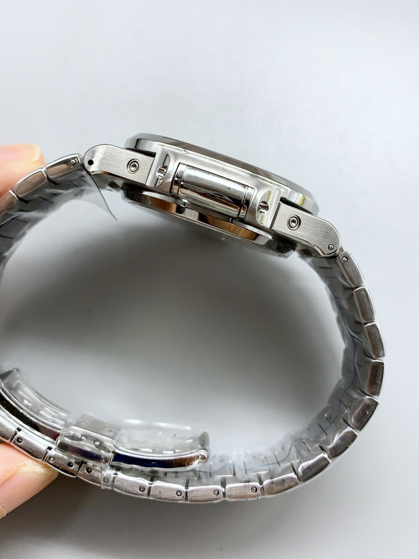 Patek Philippe Nautilus 5740 Perpetual Calendar Stainless Steel Purple Dial Swiss Super Clone Watch - view 7
