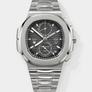 Patek Philippe Nautilus 5990/1A 904L Steel Case in Black Dial - 1:1 Mirror Super Clone - view 1