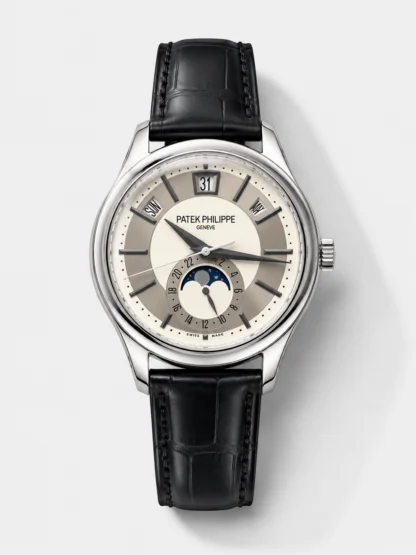 Patek Philippe 5205-001 Complications MoonPhase 1:1 Mirror Swiss Super Clone Watch Steel Grey Dial - view 1