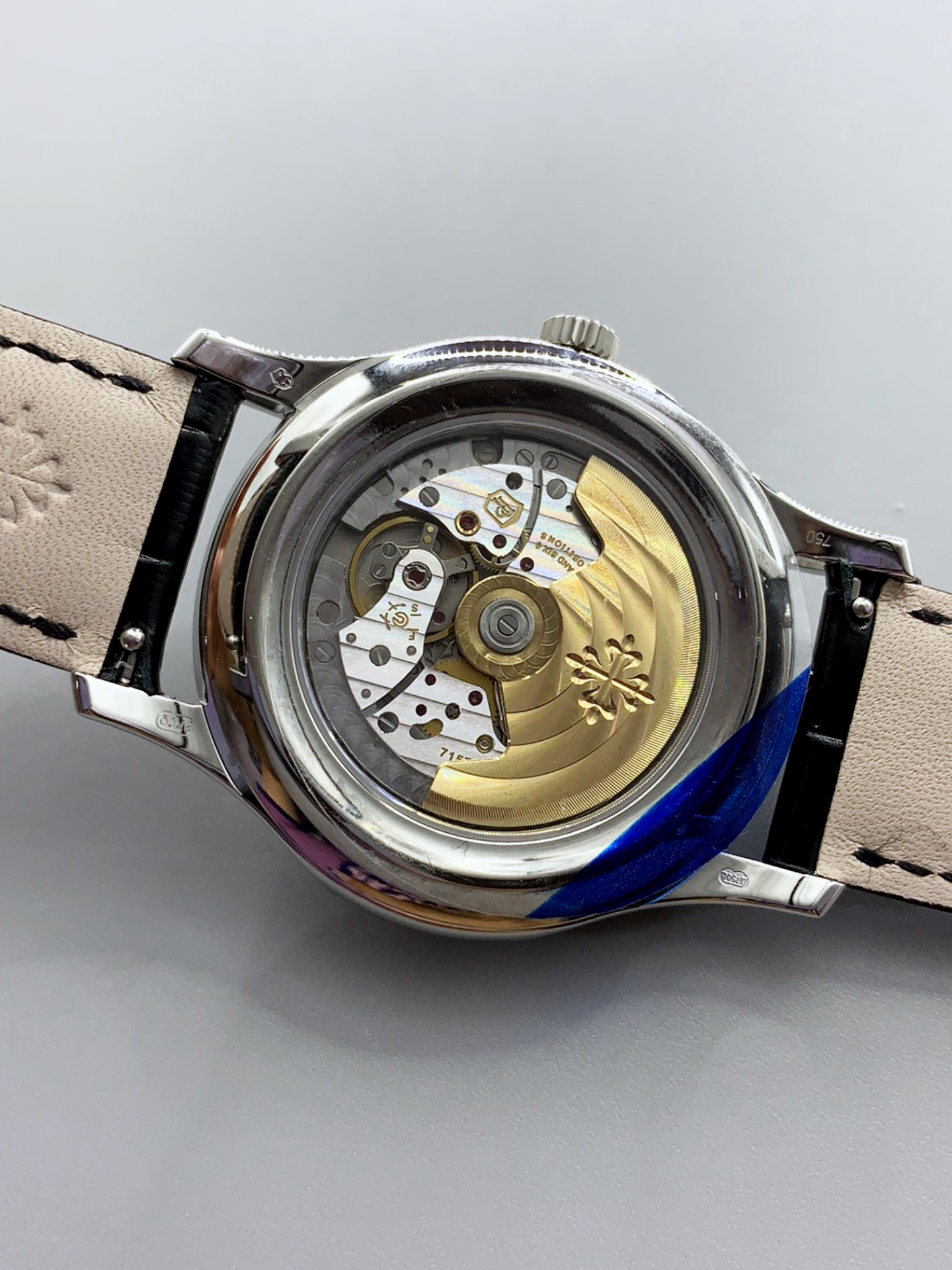 Patek Philippe 5205-001 Complications MoonPhase 1:1 Mirror Swiss Super Clone Watch Steel Grey Dial - view 6