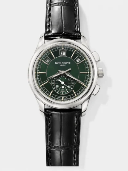 Patek Philippe 5205 Complications Moonphase Green Dial 1:1 Mirror Swiss Super Clone Watch - view 1
