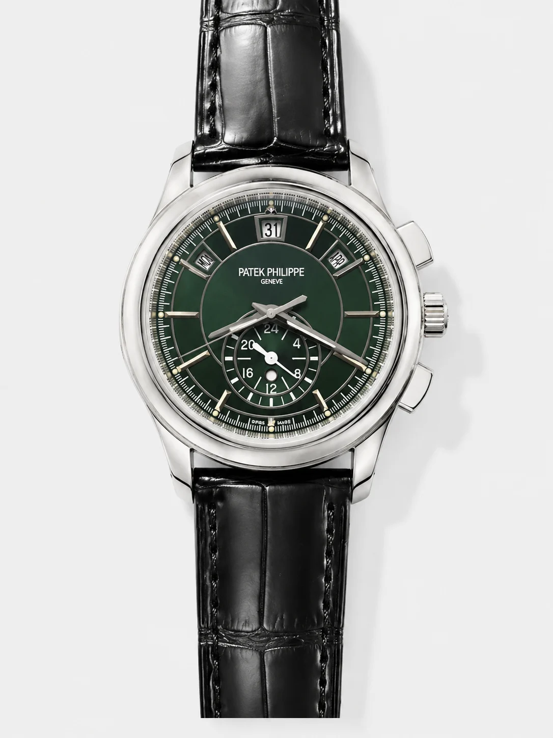Patek Philippe 5205 Complications Moonphase Green Dial 1:1 Mirror Swiss Super Clone Watch - view 1