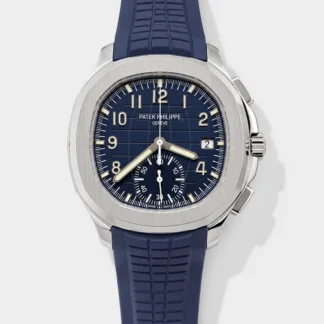 Patek Philippe Aquanaut 5968A Blue Dial Chronograph 1:1 Mirror Super Clone Watch - view 1