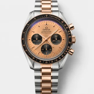 Omega Speedmaster Professional Moonwatch Two Tone Sedna Gold Swiss Super Clone Watch - view 1