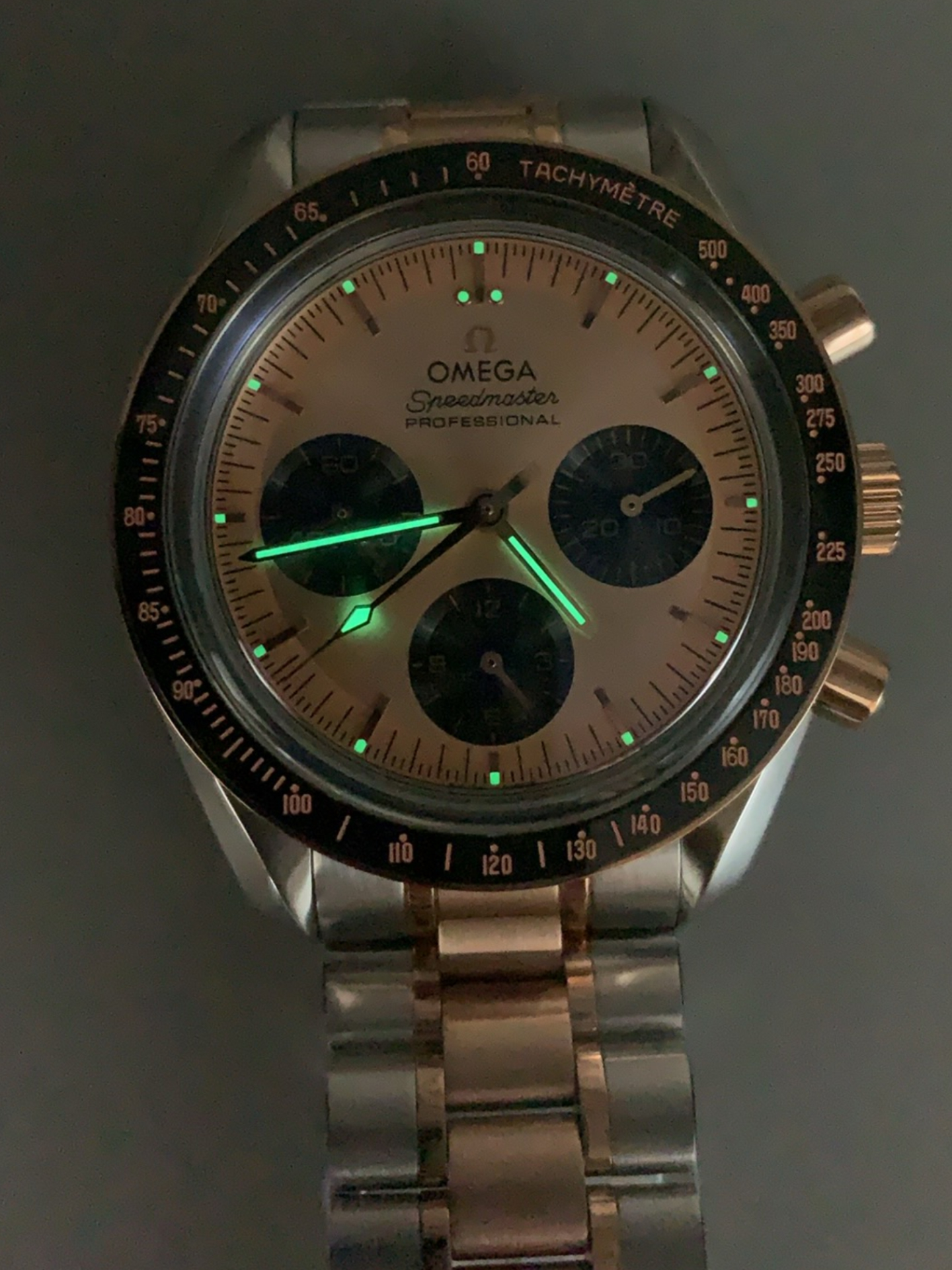Omega Speedmaster Professional Moonwatch Two Tone Sedna Gold Swiss Super Clone Watch - view 10