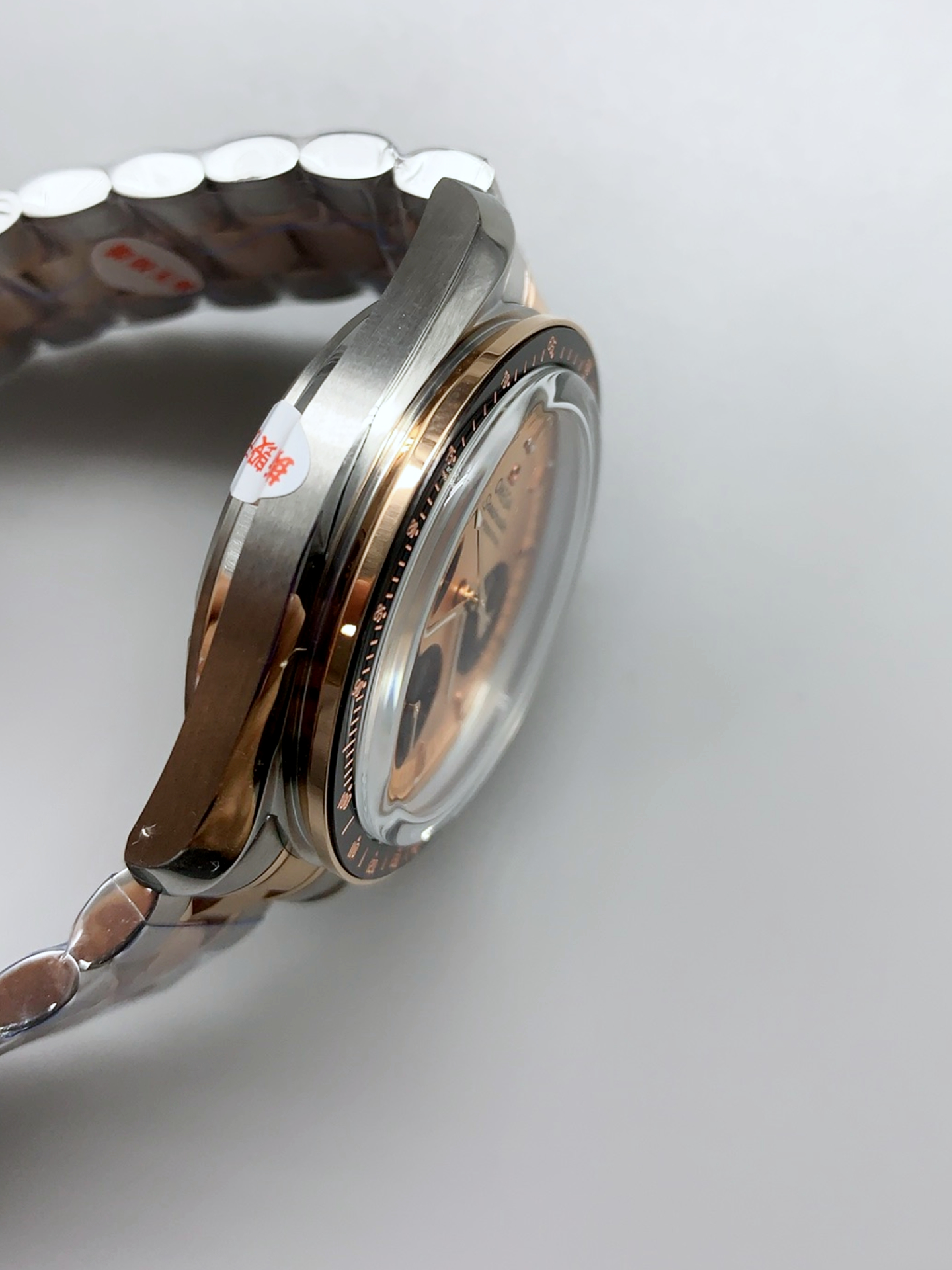 Omega Speedmaster Professional Moonwatch Two Tone Sedna Gold Swiss Super Clone Watch - view 7