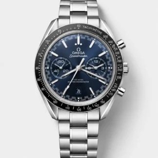 Omega Speedmaster Super Clone Racing Co-Axial Master Chronograph Swiss Watch Black Dial - view 1