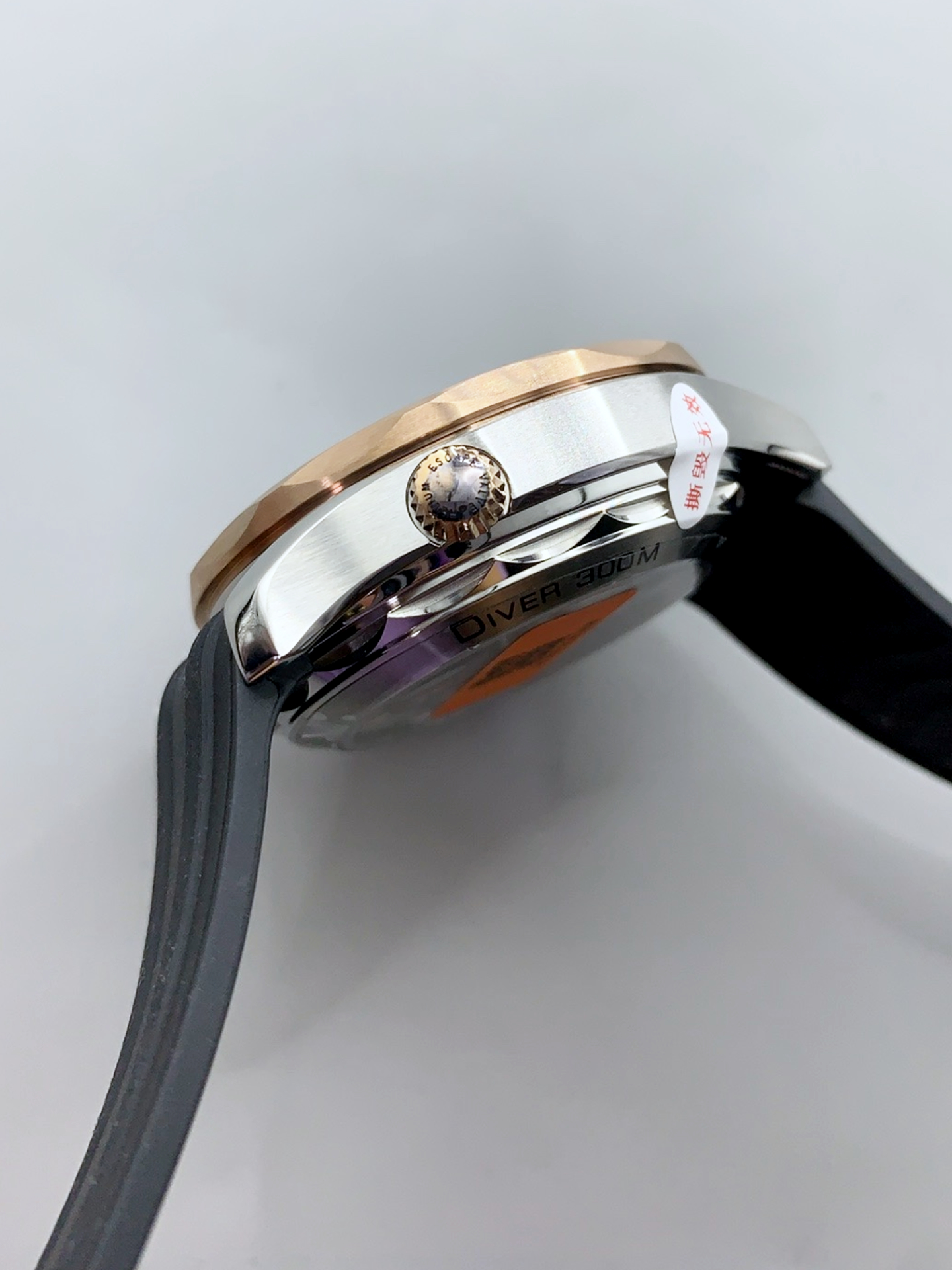 Omega Seamaster Co-Axial Master Chronograph Two Tone Black Dial 44MM 1:1 Mirror Super Clone - view 7