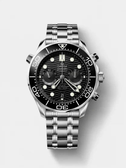 Omega Seamaster Co-Axial Master Chronograph Stainless Steel Casing and Strap 44MM 1:1 Mirror Super Clone - view 1