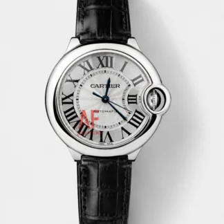 Ballon De Cartier Swiss Automatic 1:1 Mirror Quality 33MM in White Dial - Super Clone Watch - view 1