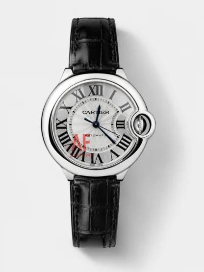 Ballon De Cartier Swiss Automatic 1:1 Mirror Quality 33MM in White Dial - Super Clone Watch - view 1