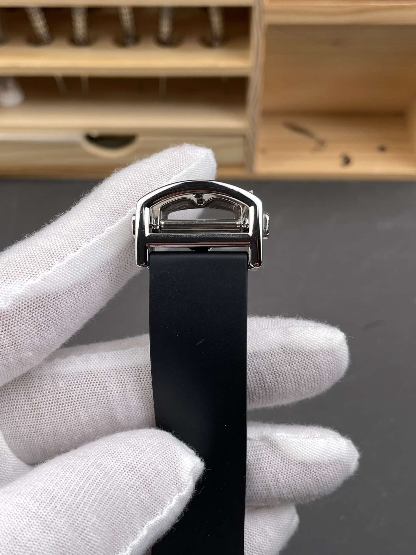 Santos De Cartier Stainless Steel Casing 1:1 Mirror Swiss Super Clone Watch 40MM - view 9
