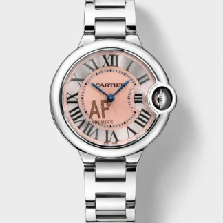 Cartier Ballon Bleu WSBB0044 33mm Steel Bracelet Super Clone Watch