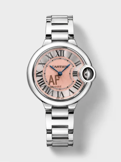 Ballon De Cartier Swiss Automatic 1:1 Mirror Quality 33MM in Steel Casing - Super Clone Watch - view 1